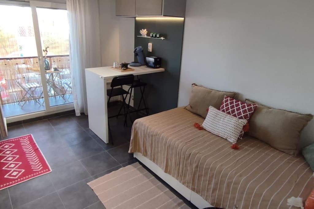 Caducee Studio Climatise Balcon Ensoleille Parking Nord Montpellier Grabels Εξωτερικό φωτογραφία